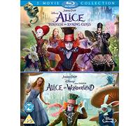 Alice In Wonderland / Alice Through The Looking Glass Blu-Ray [2016]