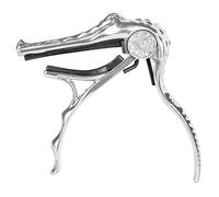 Alice Acoustic Guitar Alligator Capo - Aluminum Alloy Pearl Chrome Color Guitar Capo for Acoustic Guitar