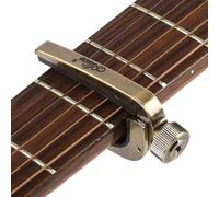 Alice Acoustic Guitar Capo, Bronze, Aluminum Alloy, Steel