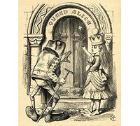 Alice And The FrogIllustration By Sir John Tenniel 1820-1914 From The Book Through The Looking-Glass And What Alice Found There By Lewis Carroll Published London 1912 Poster Print (13 x 16)