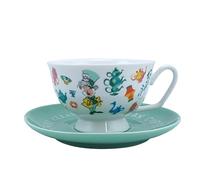 Disney Alice in Wonderland Cup & Saucer Set -Dishwasher Safe - Cup and Saucer Set of 1 - Alice in Wonderland Gifts