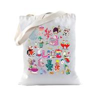 Alice Cartoon Merch Tote Bag for Cartoon Fans Alice Princess Gift WDW Trip Bag Bookish Literary Gift Magic Gift (Wonder Tote)