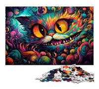 Alice Cat Adult Jigsaw Puzzles 1000 Pieces Challenging Puzzles for Mother'S Day, Birthdays, Christmas 26X38CM/10.23x14.96inch