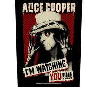 Alice Cooper Back Patch # 5 I'M Watching You 36 x 29 cm