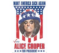 Alice Cooper - For President Maxi - Poster - multicolored - Onesize - 170g/m² Onesize