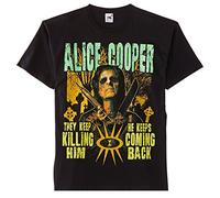 Alice Cooper Graveyard Official Tee T-Shirt Mens Unisex (Large) Black