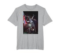 Alice Cooper Live Wembley Hey Stoopid Tour 1991 T-Shirt, Men's Big and Tall, Heather Grey, 6X Tall