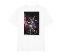 Alice Cooper Live Wembley Hey Stoopid Tour 1991 T-Shirt, Men's Big and Tall, White, 3X Tall