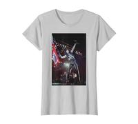 Alice Cooper Live Wembley Hey Stoopid Tour 1991 T-Shirt, Women, Silver Grey, X-Large