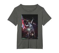 Alice Cooper Live Wembley Hey Stoopid Tour 1991 T-Shirt, Women's Plus, Asphalt Grey, 1X