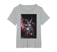 Alice Cooper Live Wembley Hey Stoopid Tour 1991 T-Shirt, Women's Plus, Heather Grey, 5X
