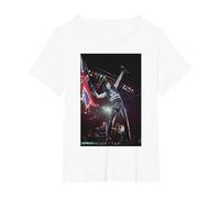 Alice Cooper Live Wembley Hey Stoopid Tour 1991 T-Shirt, Women's Plus, White, 2X