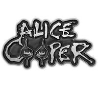 Alice Cooper logo pin badge, One Size, Metal, no gemstone