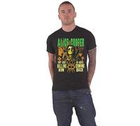 Alice Cooper Men Graveyard Short Sleeve T-Shirt, Black, Medium