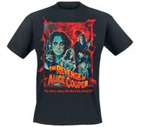 Alice Cooper Revenge Horror Poster T-shirt black M
