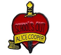 Alice Cooper School's Out Metal Lapel Pin