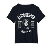 Alice Cooper Schools Out T-Shirt, Women's Plus, Black, 6X