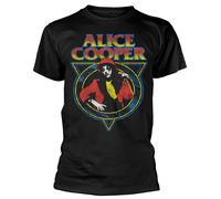 Alice Cooper Snake Skin Black T-Shirt OFFICIAL