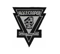 Alice Cooper Special Forces Patch Badge Embroidered Iron on Applique Patch Accessory