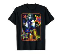 Alice Cooper Star Alice T-Shirt, Men, Black, 5X-Large