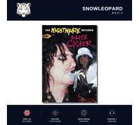 ALICE COOPER THE NIGHTMARE RETURNS Music Video & Concert Brand New Sealed UK R2