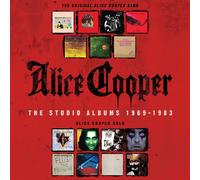 ALICE COOPER THE STUDIO ALBUMS 1969-1983 BOX SET AUDIO MUSIC CD NEW
