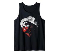 Alice Cooper - Top Hat Red and White Tank Top