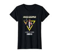 Alice Cooper World Tour 2025 Alpharetta T-Shirt, Women, Black, Small