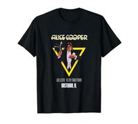 Alice Cooper World Tour 2025 Amsterdam T-Shirt, Men, Black, 3X-Large