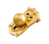 Alice Doorknob Resin Enamel Pin | 3D Gold Finish Lapel Pin Badge | Fantasy Book Character Accessory