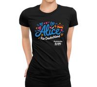 Alice für Deutschland AFD Weidel Alternative Statement Women's T-Shirt, black, XL