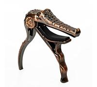 Alice Guitar Capo for Acoustic and Electric Guitars - Alligator Shape Aluminum Alloy Acoustic Guitar Capo with Clamshell Package
