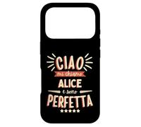 Alice Idea Regalo Personalizzata Amica Nome Divertente Case for iPhone 17 Pro