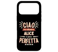 Alice Idea Regalo Personalizzata Amica Nome Divertente Case for iPhone 17 Pro Max