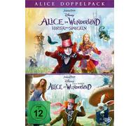 Alice im Wunderland 1+2 (DVD) Christopher Lee Crispin Glover Tim Burton
