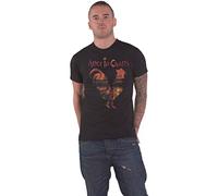 Alice in Chains 'Dirt Rooster Silhouette' (Black) T-Shirt (as8, Alpha, m, Regular, Regular)