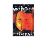 Alice in Chains Jar of Flies Album Cover Anti Splash Art Posters Living Room And Bedroom Hanging Paintings Suitable for Multiple Scenarios No Need for Punching Easy to Install Suitable for Gifts And P