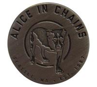 Alice In Chains Three Legged Dog Pin Badge One Size