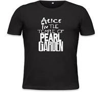 Alice in The Temple of Pearl Garden Mens T Shirt Black XL