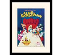 Alice In Wonderland (1989 30x40 cm Mounted & Framed