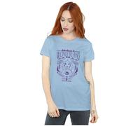 Alice In Wonderland Adventures In Wonderland Cotton Boyfriend T-Shirt Disney Baby Blue L