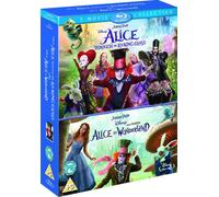 Alice In Wonderland / Alice Through The Looking Glass (2016) Blu-Ray