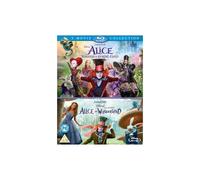 Alice In Wonderland / Alice Through The Looking Glass Blu-Ray [2016]