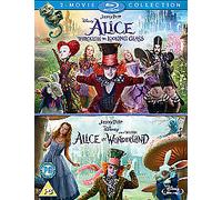 Alice In Wonderland / Alice Through The Looking Glass Blu-Ray [2016]
