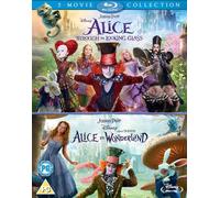 Alice In Wonderland / Alice Through The Looking Glass Blu-Ray [2016]
