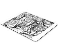 Alice in Wonderland Artwork Placemat - Queen Pointing Scene - 23 x 32cm | John Tenniel - Wipe Clean, Scratch Proof And Heat Proof