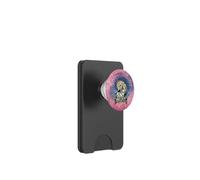 Alice in Wonderland Big Chair Cat Vintage Illustration Pink PopSockets PopWallet for MagSafe