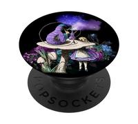 Alice in Wonderland Caterpillar Smoking Vape Hookah Pipe PopSockets Adhesive PopGrip