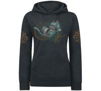 Alice in Wonderland Cheshire Cat - About Time Hoodie black S