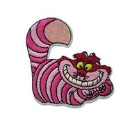 Alice In Wonderland Cheshire Cat Iron On/Sew On Embroidered Patch 8.5 cm x 8 cm (H x W)